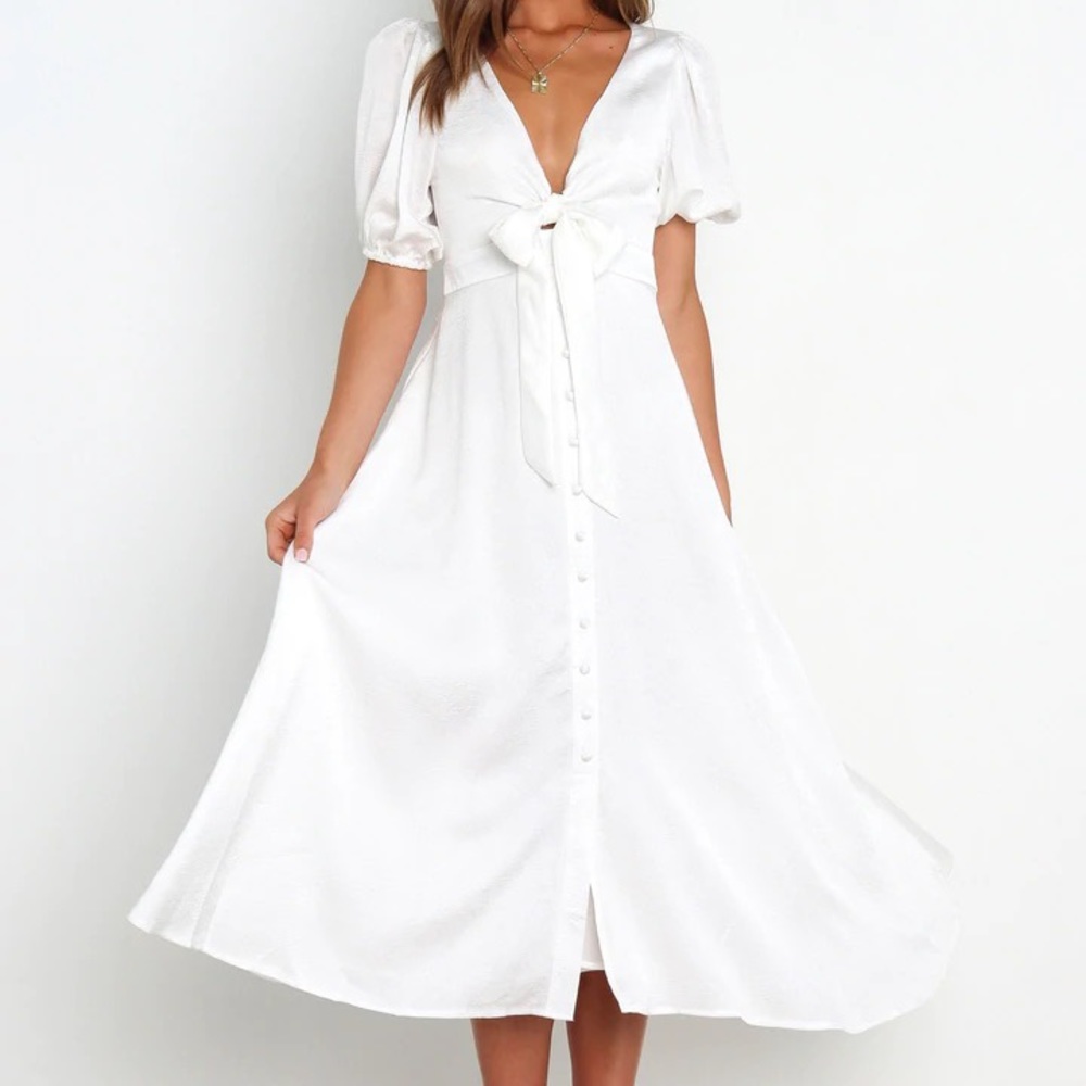 Petal and Pup Piper Dress in US Size 6 - White